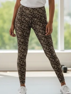 Lululemon Shine Tight High Rise Leggings Women's 6 Shimmer Multi‎ Activewear thumbnail 1