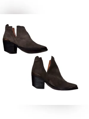 Jeffery Campbell Cromwell Distressed Western Bootie Size 7.5 thumbnail 4