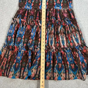 Lilis Closet Anthropologie Sibylline Mini Dress Women's X-Small Sheer Tiered thumbnail 5