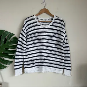 Madewell Cotton Striped Sweater thumbnail 3