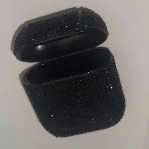 AirPods Black Rhinestone Cover thumbnail 4