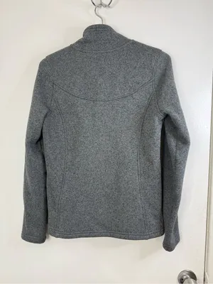 The Northface women’s gray quarter zip pop over top jacket M thumbnail 6