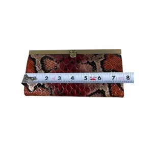 Depeche Mode Y2K Snake Print Clutch Wallet Vegan Leather Mob Wife thumbnail 4