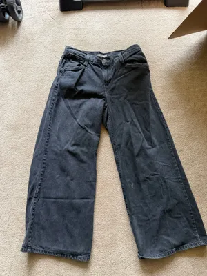 Levi’s Baggy Wide Leg Jeans Black thumbnail 2