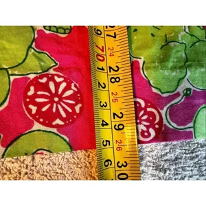 Key West Pink & Green Elephant Print Sundress Dress Fully Lined Size 10 thumbnail 11