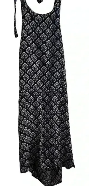 Roxy Women's Sleeveless Maxi Dress‎ Navy/White Pattern Size S Casual thumbnail 1