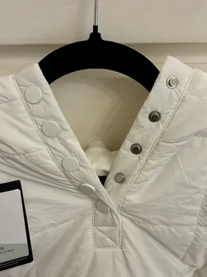 White Womens Puffer Jacket Amazon thumbnail 2