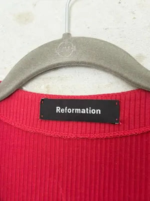 Reformation Rails Cardinal Mini Dress thumbnail 3