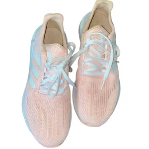 Adidas Swift Three Stripes Running Shoes Barbie Pink with White Sole sz 6.5 thumbnail 2