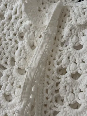 English Factory Crochet Top White thumbnail 4