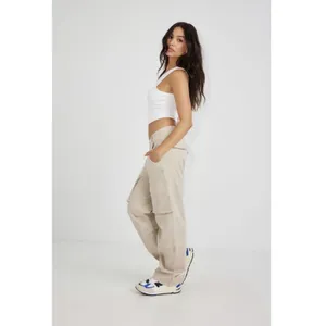 Garage Remi Straight Utility Outdoor Cargo Pants NWT Tan Beige Khaki Size 7 thumbnail 2