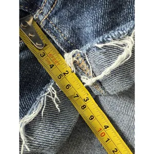 Hollister Shorts Womens 27 Blue High-Rise Short 3 Distressed Denim Cuff‎ Shorts thumbnail 6