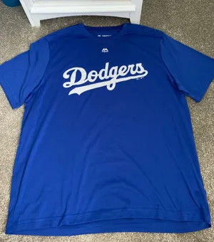 Majestic LA Dodgers Dri-fit Shirt thumbnail 1
