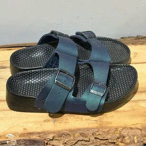 Birkenstock‎ Metallic Green Size 7 A48 thumbnail 5