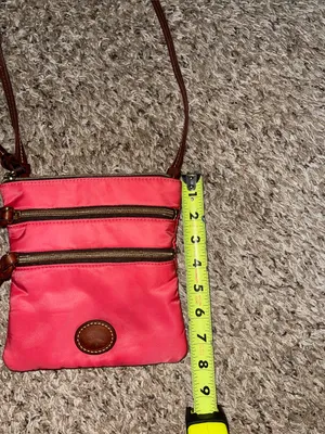 Dooney & Bourke Coral Pink Crossbody Bag thumbnail 13