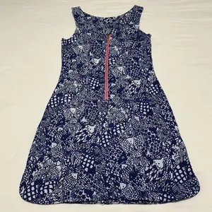 Lilly Pulitzer For Target Blue Fish Patterned Sheath Dress Sz 6 thumbnail 8