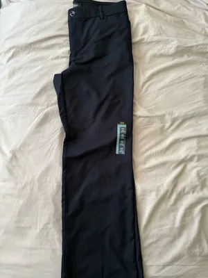 Black Lee Trousers Regular Fit Mid-Rise thumbnail 2