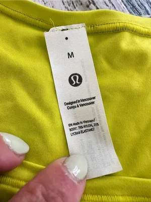 Lululemon Wundermost Ultra-Soft Nulu Square-Neck Sleeveless Bodysuit Lichen Lime thumbnail 5