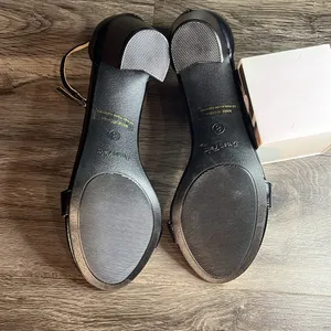 Dream Paris Black Ankle Strap Heels thumbnail 7