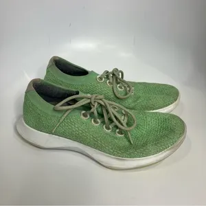 Allbirds Tree Dasher 1 sneakers green wool washable‎ size 9.5 thumbnail 4
