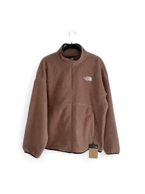 The North Face Women’s Koian High Pile Fleece Jacket Full Zip in Latte Size XL thumbnail 2