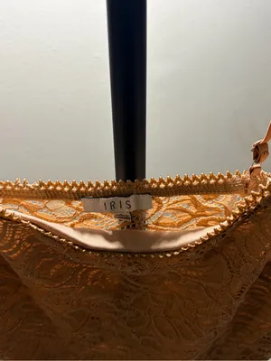 Iris Lace Cropped Cami Top - Rust thumbnail 3