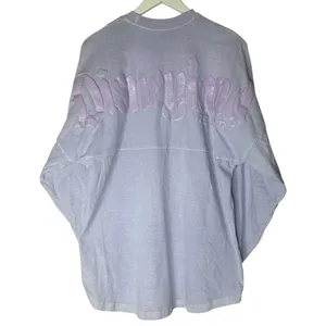 Disney Parks Disneyland Resort Spirit Jersey Lavender Glitter Size Large thumbnail 2