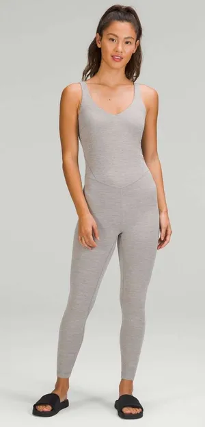 Lululemon Align Bodysuit 25" - Heathered Gull Grey thumbnail 1
