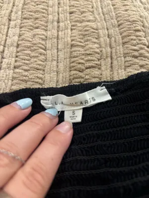 Pacsun corset top black thumbnail 3