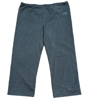 Women's The North Face Cropped Athletic Leggings High Waisted Dark Grey Size XL‎ thumbnail 1