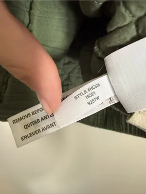 Madewell Diamond Jacquard Half-Zip Pullover Top Faded Palm Green Jacket Large thumbnail 8