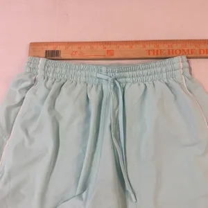 Lululemon Track That Mid Rise Shorts Women 4 Aqua Blue 3in Inseam Lined‎ Pockets thumbnail 9