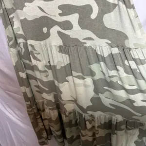 Mudpie TULLY TIERED DRESS camo size S thumbnail 5