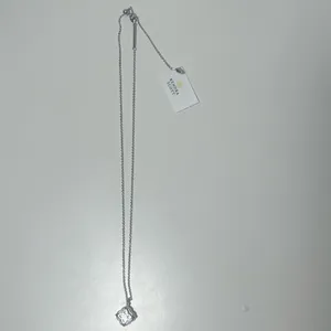 Kendra Scott Mallory Silver Pendant Healing Rose Quartz Necklace thumbnail 8
