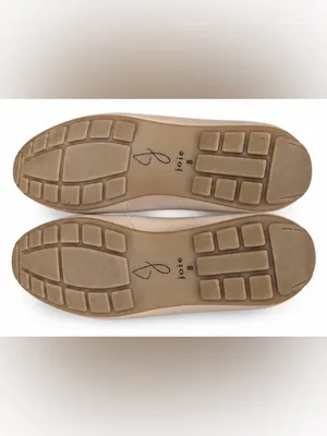 Joie Women’s Size 8 Beige Leather Driving Loafers Moccasins thumbnail 5