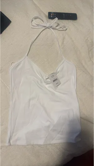 Cotton On Halter Tank White Top thumbnail 2