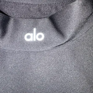 ALO Yoga Black air lux fuse bra top size small thumbnail 4