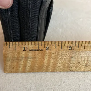 Buxton Black Leather Zip thumbnail 8