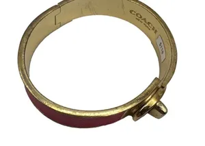 COACH Leather Turn Lock Hinges Bangle Bracelet thumbnail 3