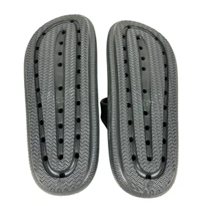 Rouge Helium Black Lightweight Flip Flops‎ Thongs Comfort Size 39 thumbnail 4