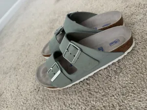 Blue Birkenstock Sandals thumbnail 2