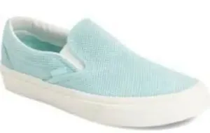 Vans Classic Perforated‎ Slip On Flats Women's Size 6.5 thumbnail 1