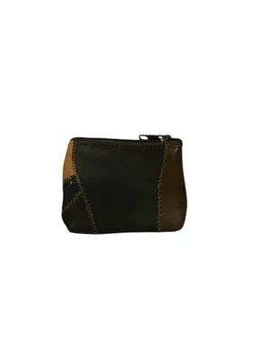 New Soft Patch Leather Handbag Wallet Coin Purse 3pc Set Green thumbnail 6