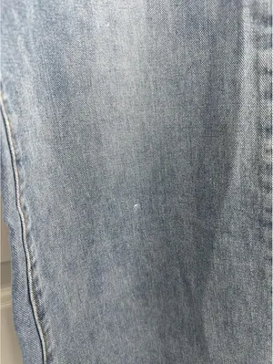PTCL Utility High Waist Wide Leg Jeans Light Wash Indigo Size 25 thumbnail 6