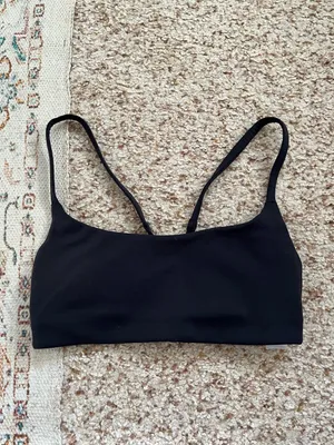 Lululemon Wunder Train Strappy Racer Bra Light Support, A/B Cup, Size 2 thumbnail 3