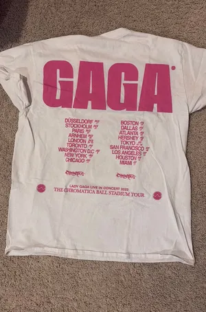 Lady Gaga The Chromatica Ball Tour T-Shirt thumbnail 1