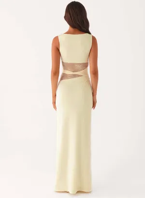 Peppermayo Yellow Maxi Dress thumbnail 6