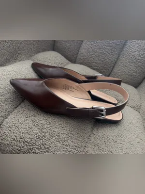 Women’s Victoria Sling Back Side Buckle Flats with Memory Foam Insole 11 thumbnail 10