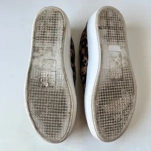 Steve Madden Gills Leopard Sneakers Womens Shoes 6.5M MobWIfe Y2K Slip On Fabric thumbnail 9