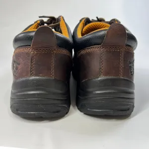 Timberland PRO Women's Steel Toe Work‎ Shoes Brown Leather EH Safety Size 9.5M thumbnail 9